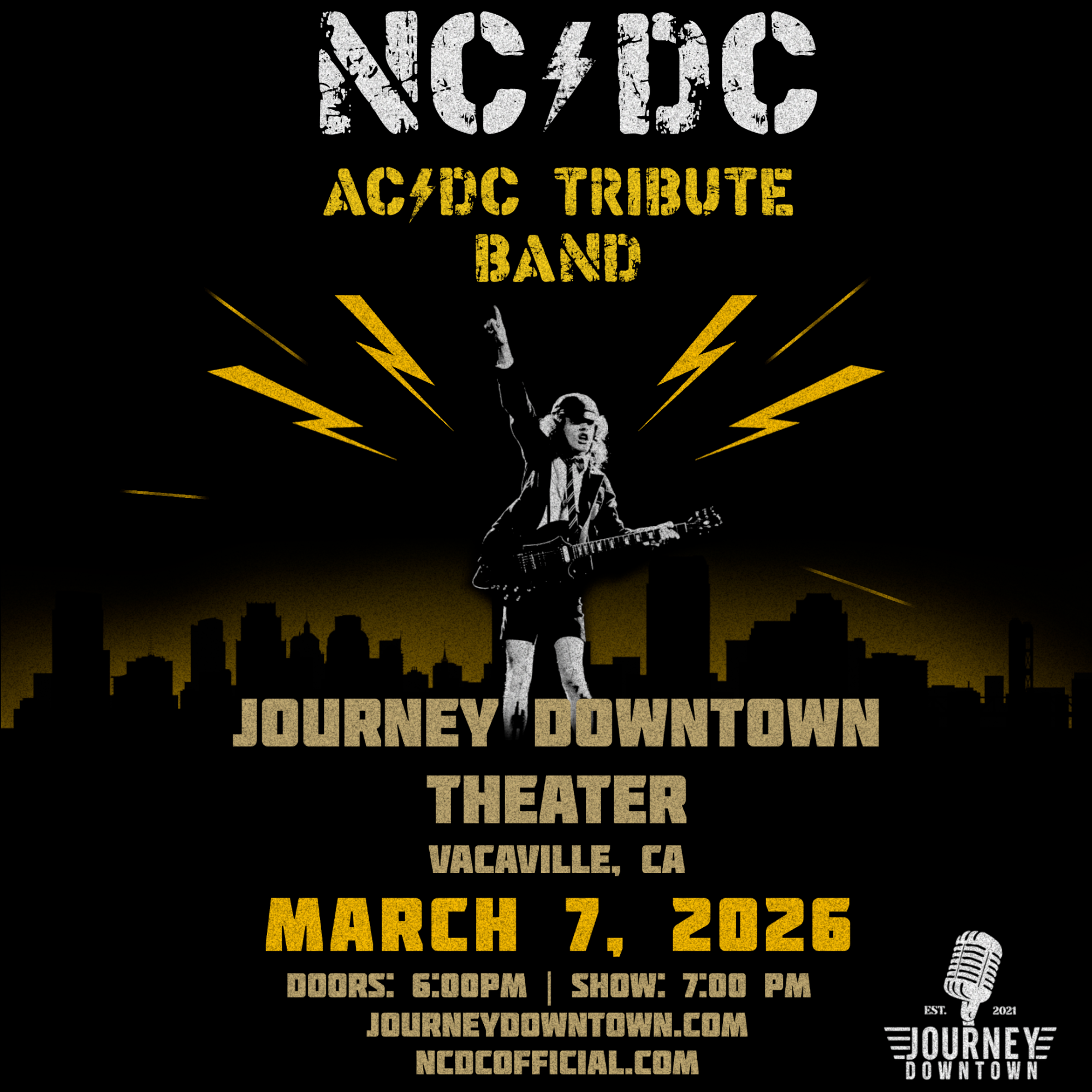 NC/DC - AC/DC Tribute Band in Vacaville, CA NC/DC - AC/DC Tribute Band event in Vacaville, CA