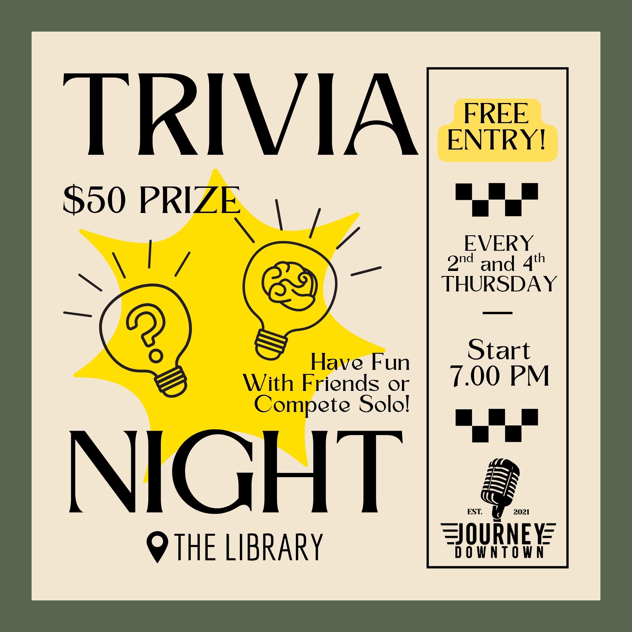 Trivia Night in Vacaville, CA Trivia Night event in Vacaville, CA