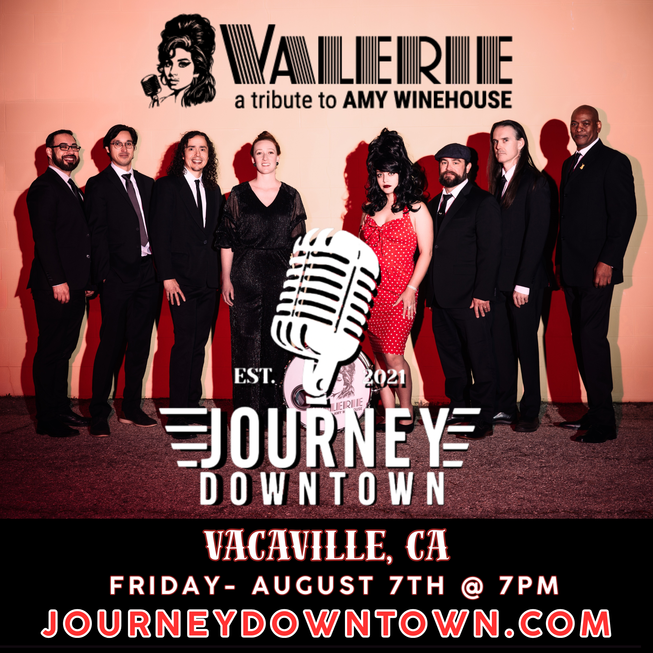 Valerie: A Tribute to Amy Winehouse in Vacaville, CA Valerie: A Tribute to Amy Winehouse event in Vacaville, CA