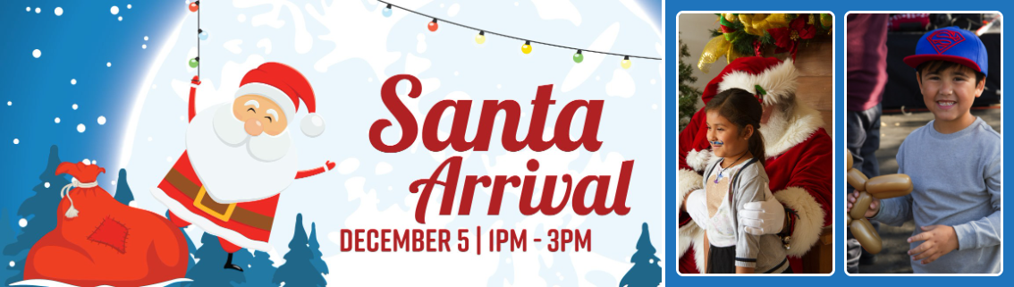 Santa Arrival at Vacaville Commons in Vacaville, CA Santa Arrival at Vacaville Commons event in Vacaville, CA